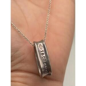 Vintage Tiffany & Co. 1837 Oval Loop Necklace